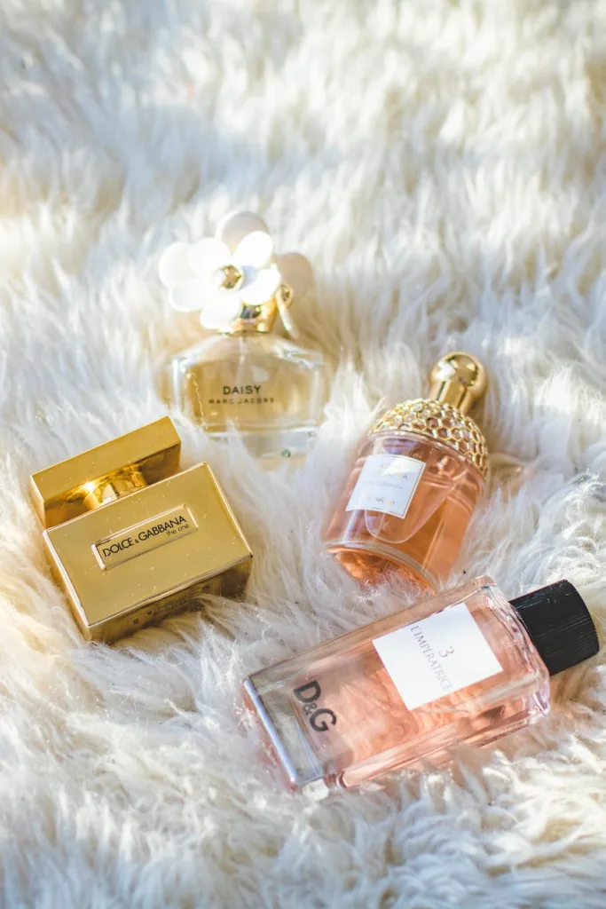 assorted dolce gabbana fragrance bottles